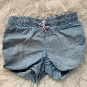 Girls Cat & Jack soft denim shorts